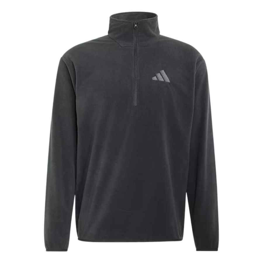 Adidas Adidas Sweatshirts Men's Black Stand Collar Moderate