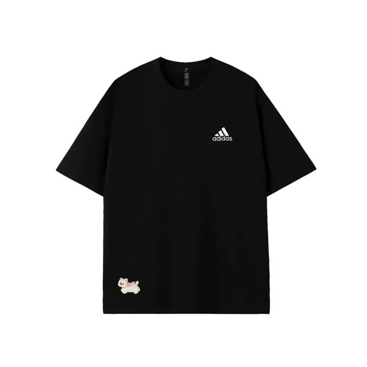 Adidas Adidas MUST HAVES T Shirts Unisex Black Crew Neck Moderate