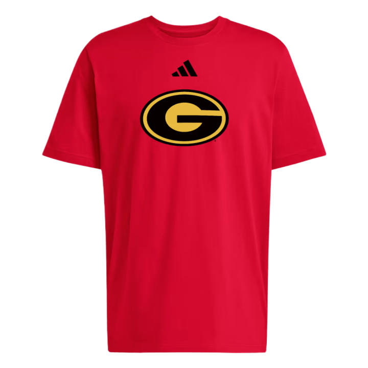 Adidas Adidas T Shirts Men's Team Power Red/NCAA Gra XGS Crew Neck Moderate