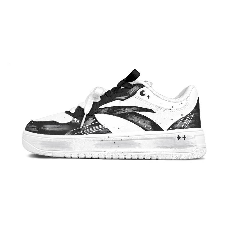 ANTA Skateboard Shoes Unisex Low Top White