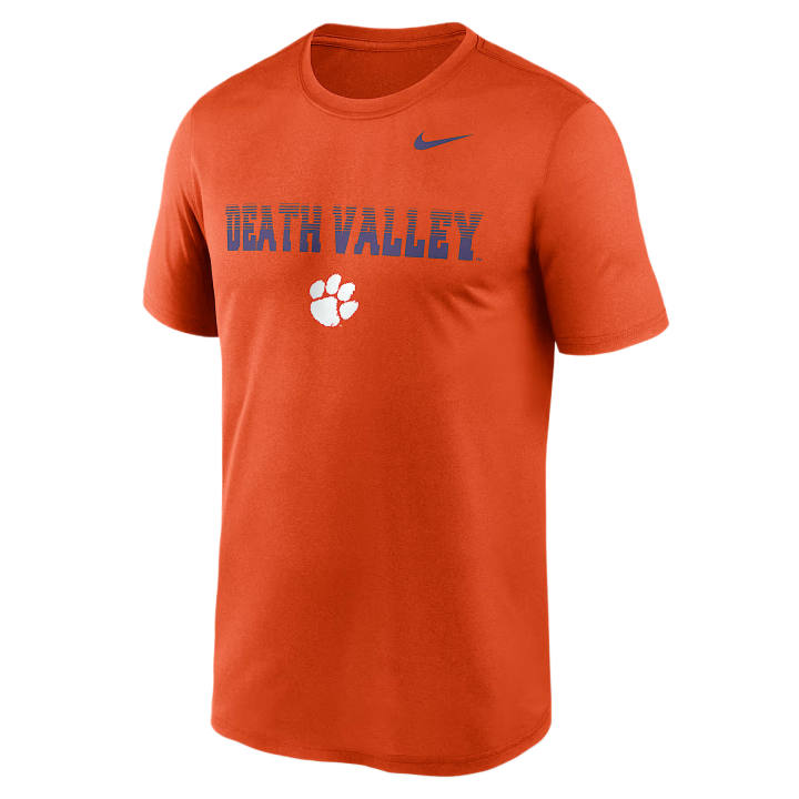 Nike Nike T Shirts Men's Orange Crew Neck Moderate