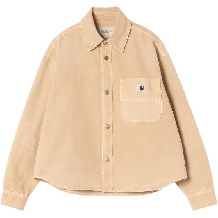 Carhartt WIP FW26 Jackets Women's Taupe Lapel Moderate Other