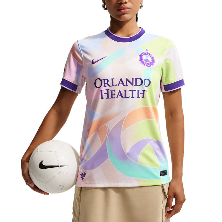 Nike Nike Soccer Jerseys Women's Light Orewood Brown Crew Neck Moderate