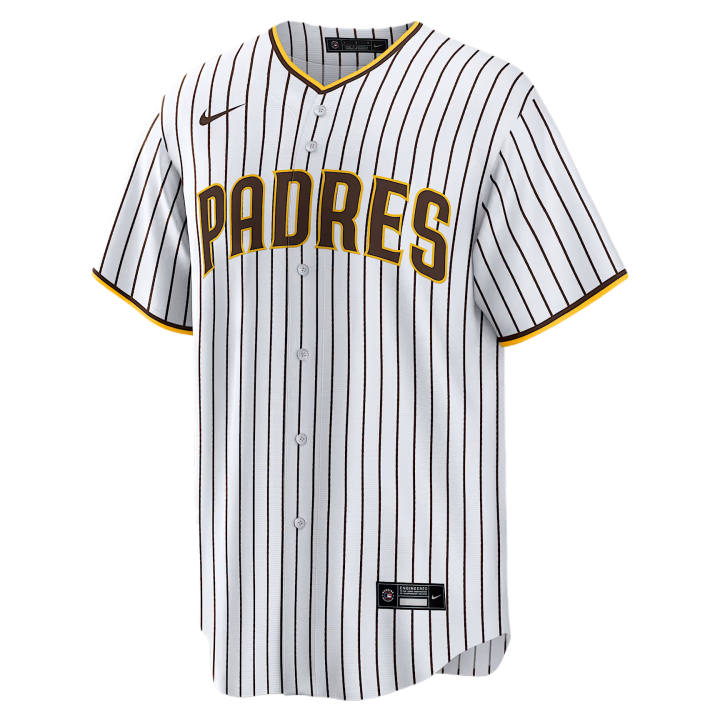 Nike Nike San Diego Padres Sportswear Men's White V Neck Moderate