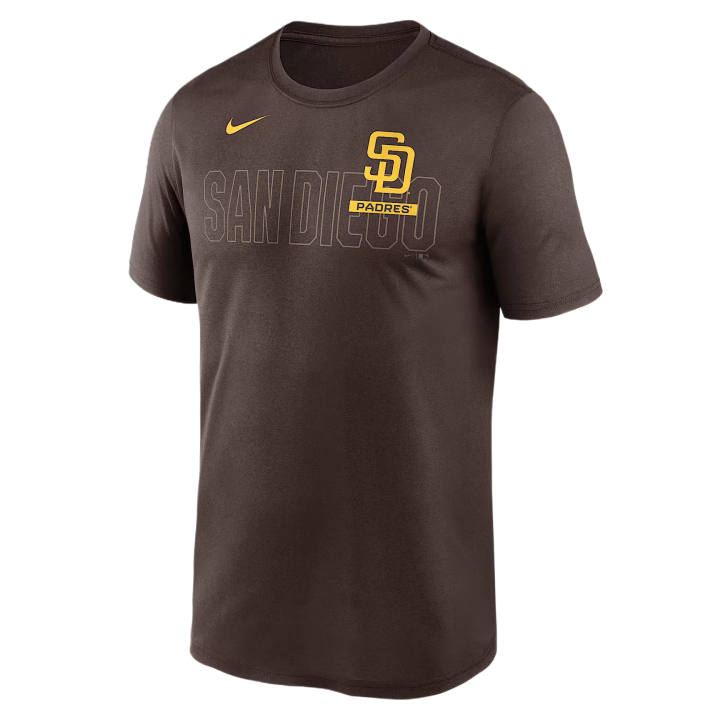 Nike Nike Soccer Jerseys Men's Brown Crew Neck Moderate