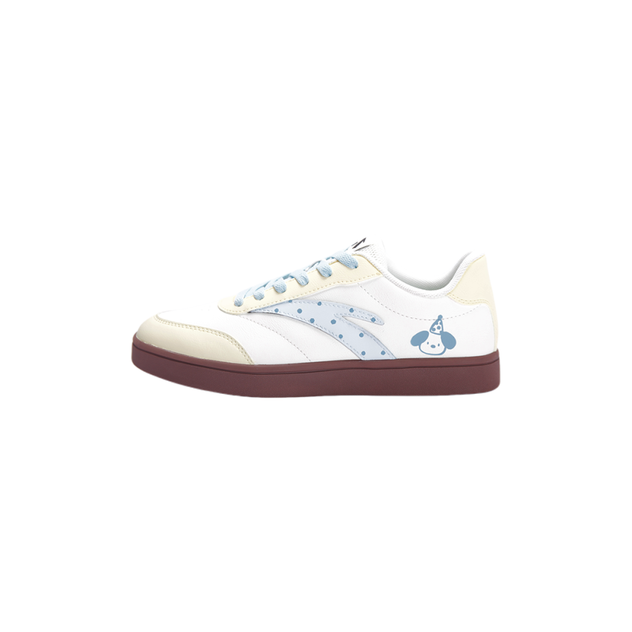 ANTA Active Skateboard Shoes Women's Low Top Blue/Yellow