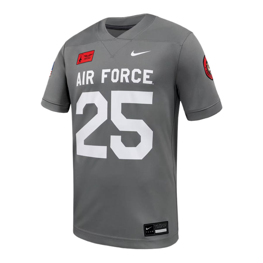 Nike Nike Rugby Jerseys Men's Dark Steel Gray V Neck Moderate