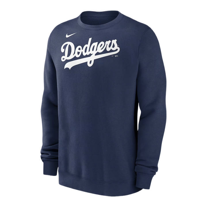 Nike Nike X MLB Sweatshirts Men's Marine Blue Crew Neck Moderate