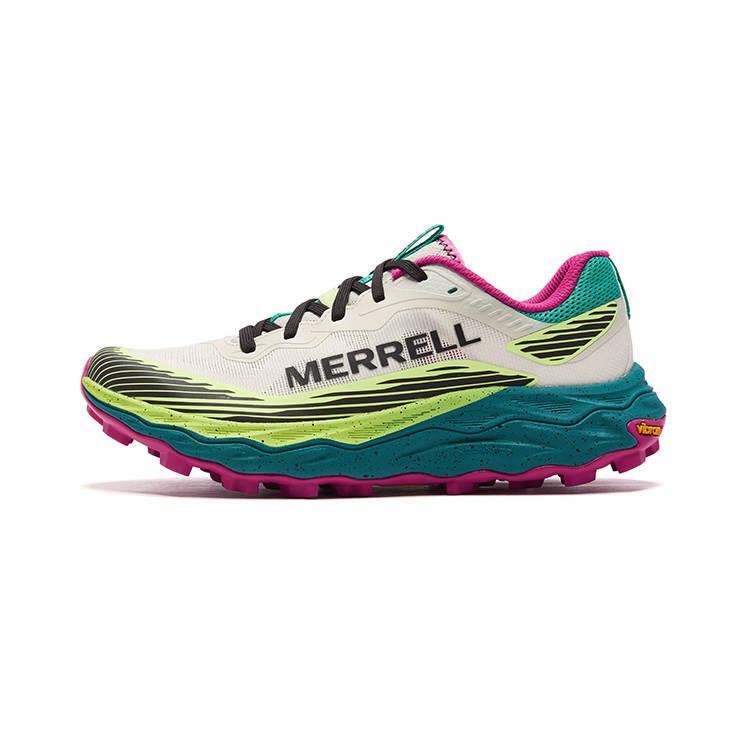 MERRELL Agility Peak 6 Trail Running Shoes Men's Low Top Sail White