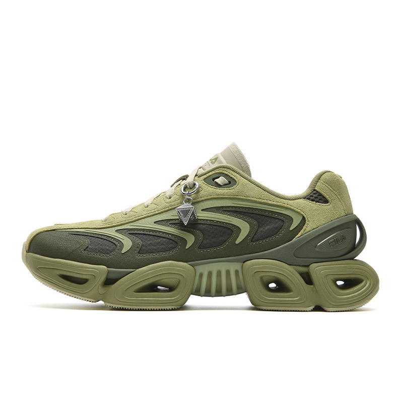FILA VETTA SC Chunky Sneakers Men's Low Top Cedar Green