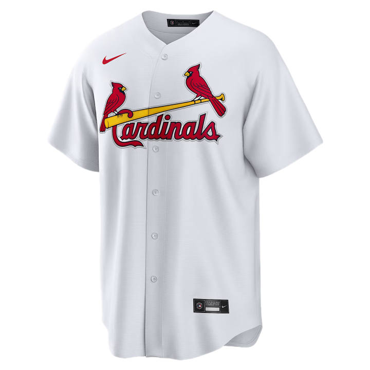 Nike Nike St. Louis Cardinals Sportswear Men's White V Neck Moderate