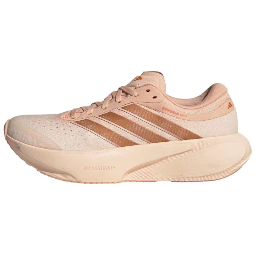 Adidas Adidas SUPERNOVA RISE 3 Running Shoes Women's Low Top Vibrant Orange/Gray Pink