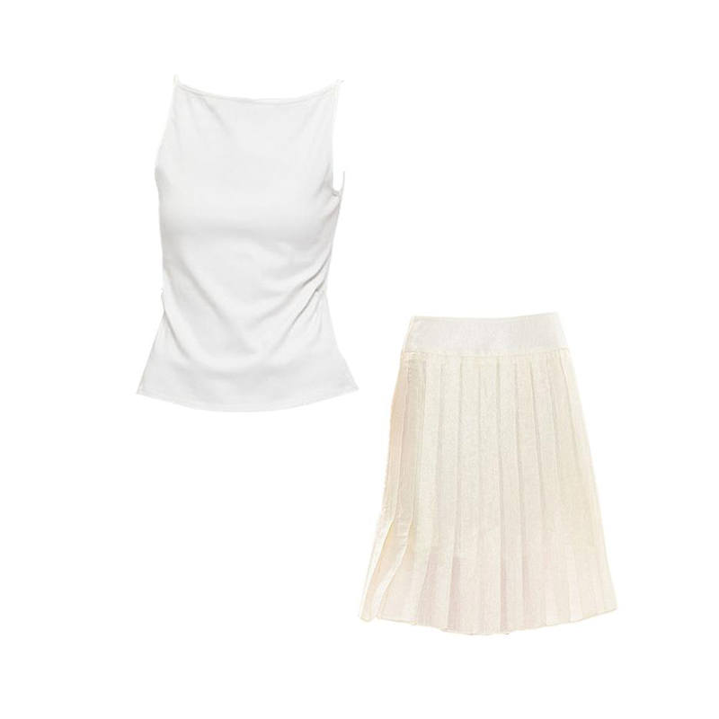 MARIE·COCO Two Piece Skirt Sets Women's Moderate Midi Dress