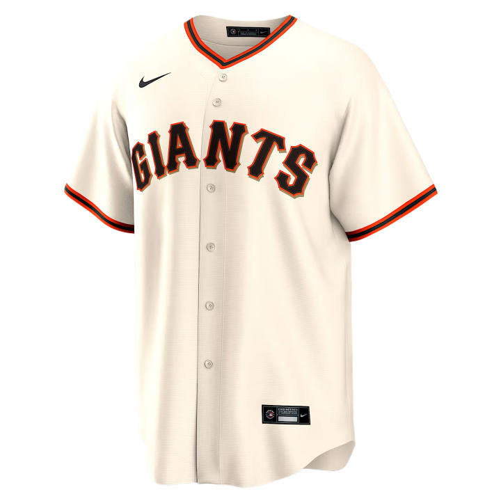 Nike Nike Baseball Jerseys Men's White V Neck Moderate Straight Fit