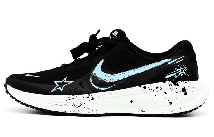 Nike Nike REVOLUTION 8 Running Shoes Unisex Low Top Black/Blue