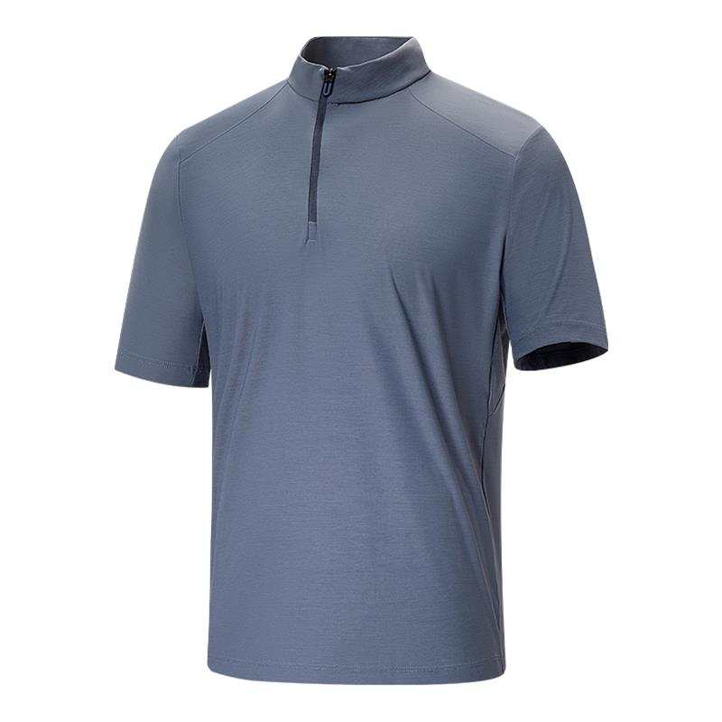Sugarfunk Sugarfunk T Shirts Men's Stand Collar Moderate