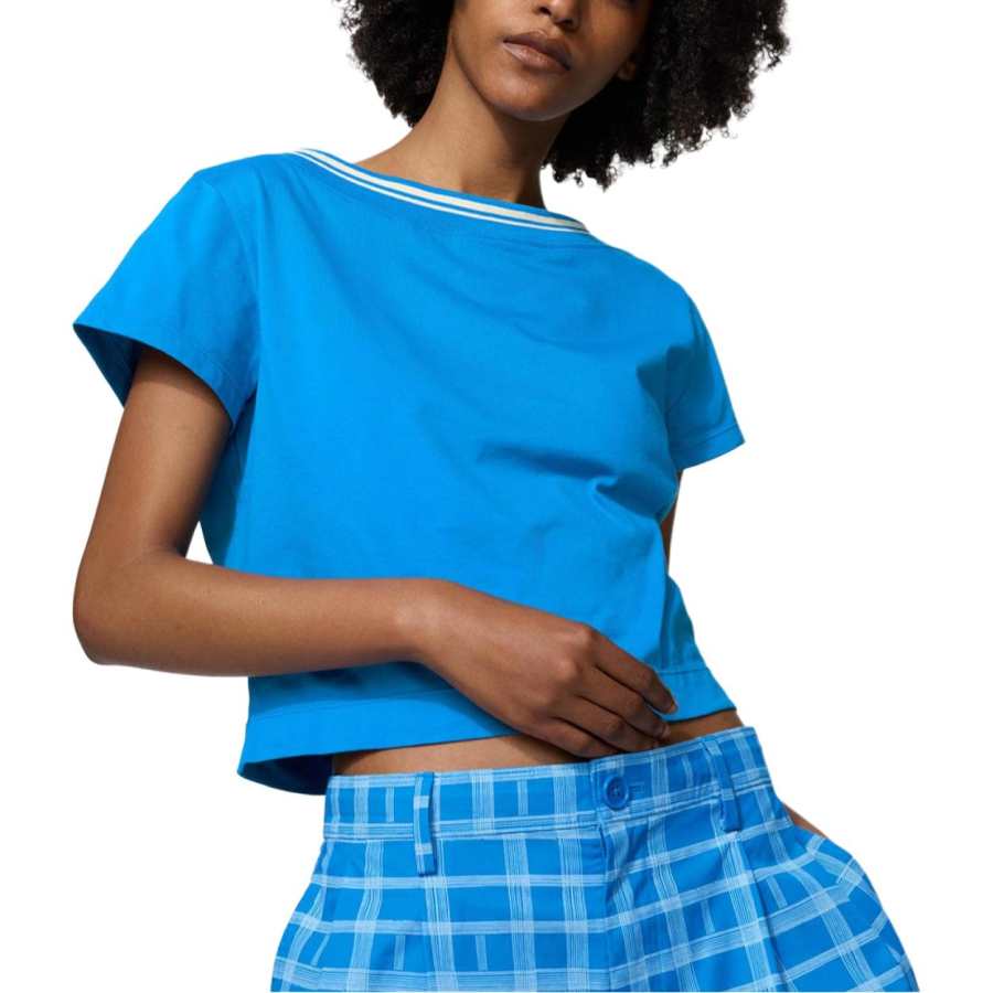 UNIQLO Francesco Risso T Shirts Women's Blue Other