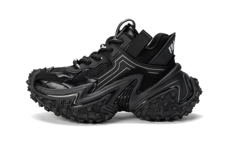 FERNANDA FRANKLIN FERNANDA FRANKLIN Mocking Wind Collection Breathable Coverage Height Increasing Low top Chunky Sneakers Unisex