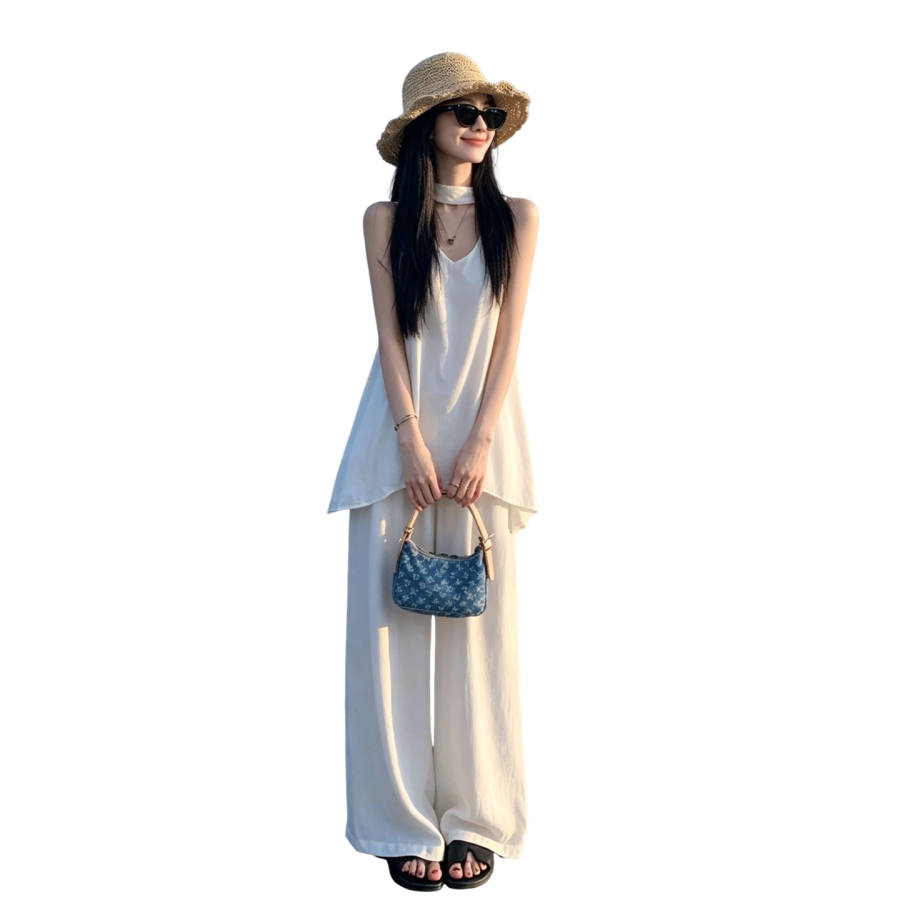 JBBCN JBBCN Casual Suits Women's Halter Thin