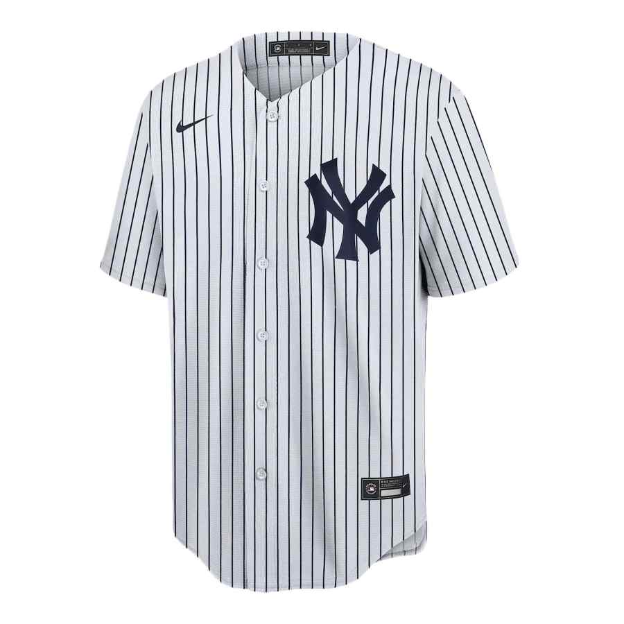 Nike Nike New York Yankees Sportswear Men's White V Neck Moderate