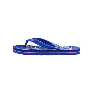 Quiksilver EVA Graffiti Slip Resistant Abrasion Resistant Flip Flops Unisex Ocean Blue