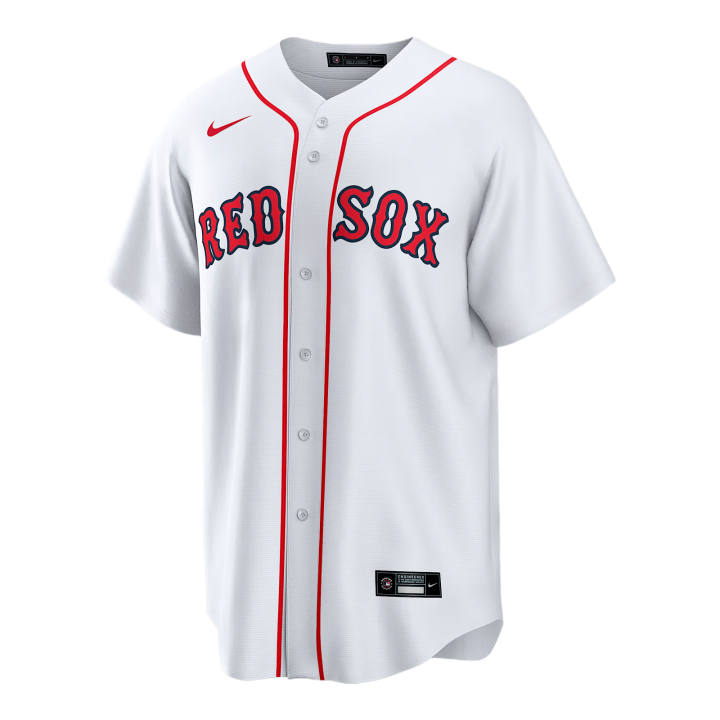 Nike Nike X MLB Sportswear Men's White V Neck Moderate