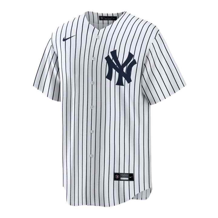 Nike Nike New York Yankees Sportswear Men's White V Neck Moderate