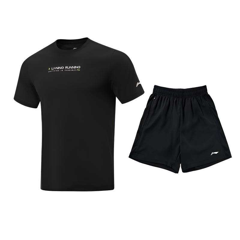 Li-Ning Li Ning Casual Sportswear Men's Crew Neck Moderate