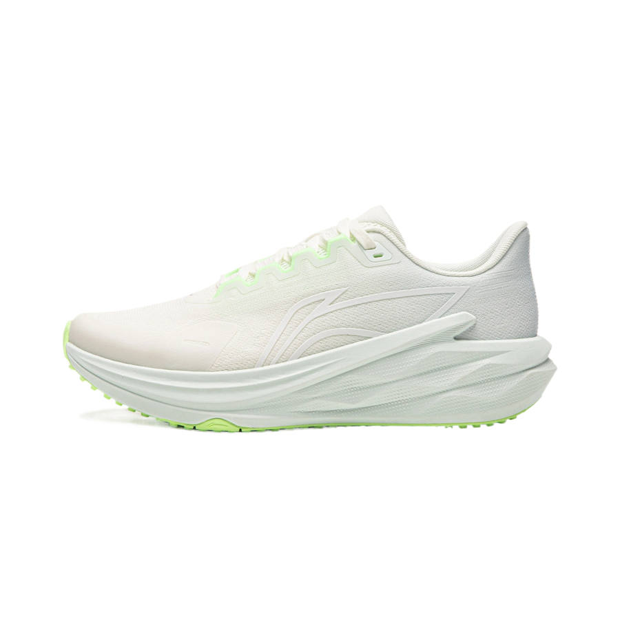 Li-Ning Li Ning Running Shoes Women's Low Top Ivory/Green