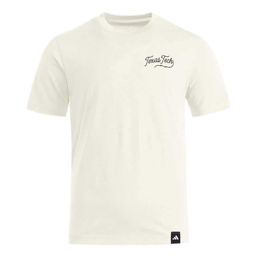 Adidas Adidas T Shirts Men's Ecru Crew Neck Moderate