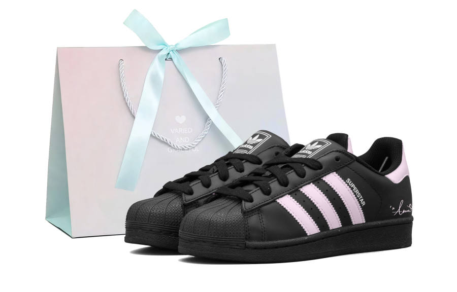 Adidas Originals Superstar 2 Skateboard Shoes Unisex Low Top Pink