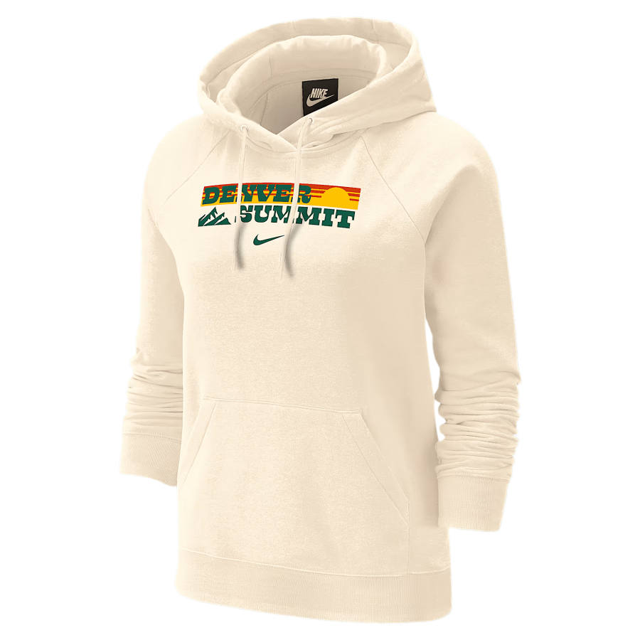 Nike Nike Sweatshirts Women's Natural Hooded Non Detachable Moderate