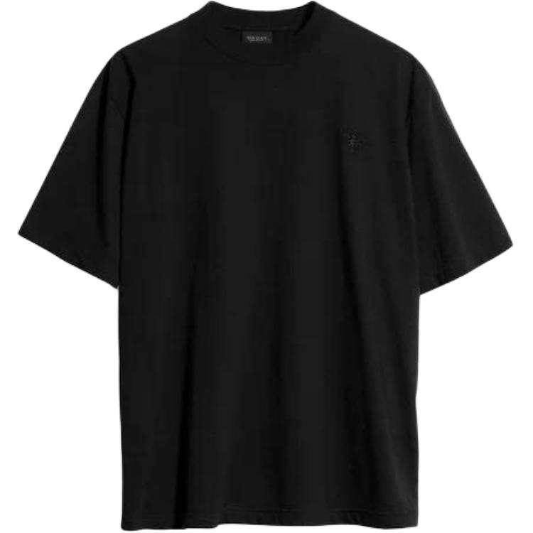 GUCCI T Shirts Men's Black Crew Neck Moderate