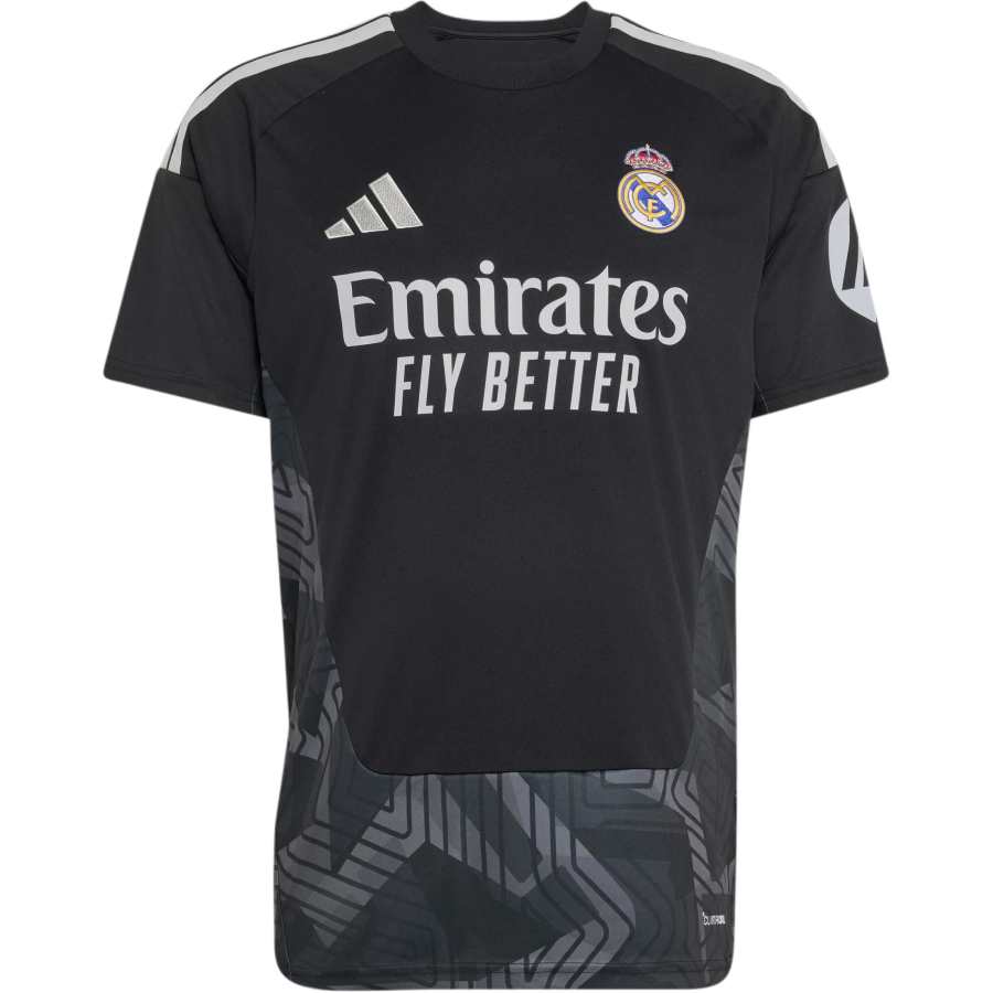 Adidas Adidas Real Madrid Soccer Jerseys Men's Black Crew Neck Moderate