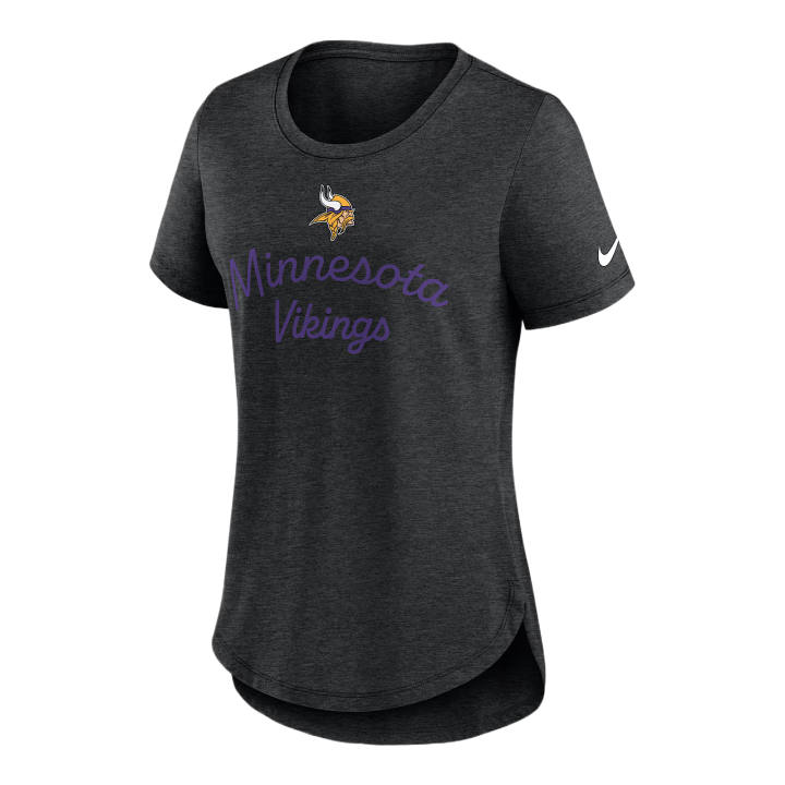 Nike Nike NFL T Shirts Women's Black Crew Neck Moderate