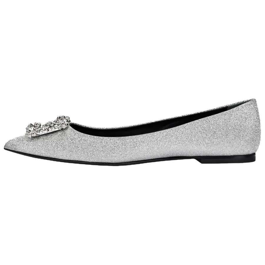 Roger Vivier Abrasion Resistant Casual Shoes Women's Silver