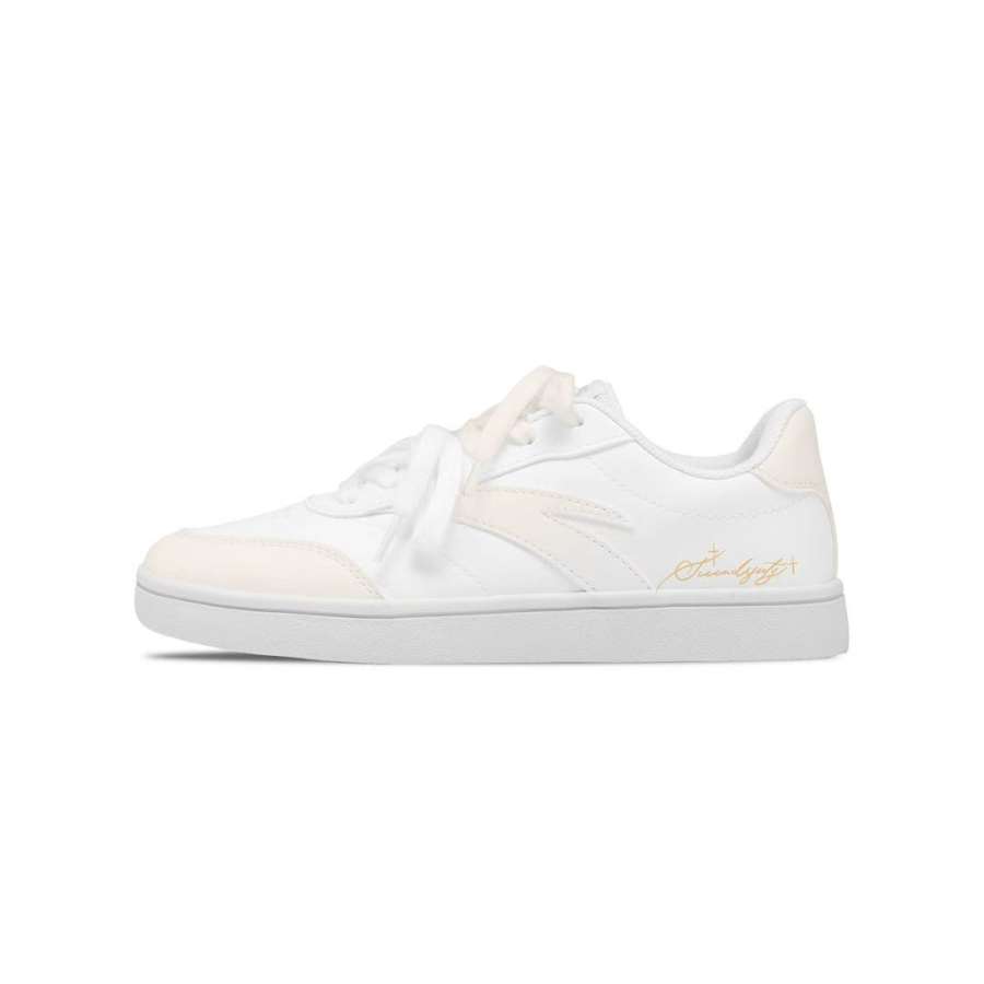 ANTA Active Skateboard Shoes Women's Low Top Yellow