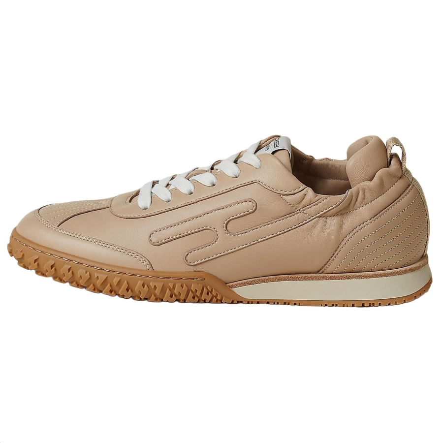 HERMES Jet Casual Shoes Women's Low Top Brown