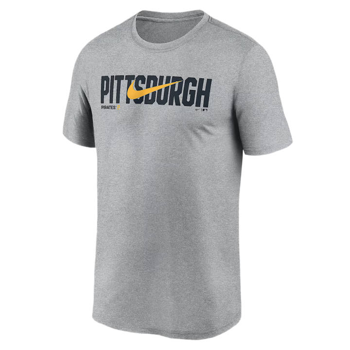 Nike Nike Dri Fit T Shirts Men's Gray Heather Crew Neck Moderate