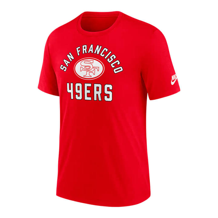 Nike Nike NFL T Shirts Men's University Red Crew Neck