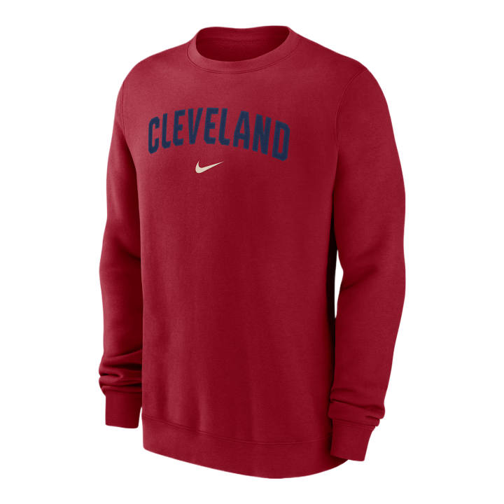 Nike Nike Sweatshirts Men's Red Crew Neck Moderate