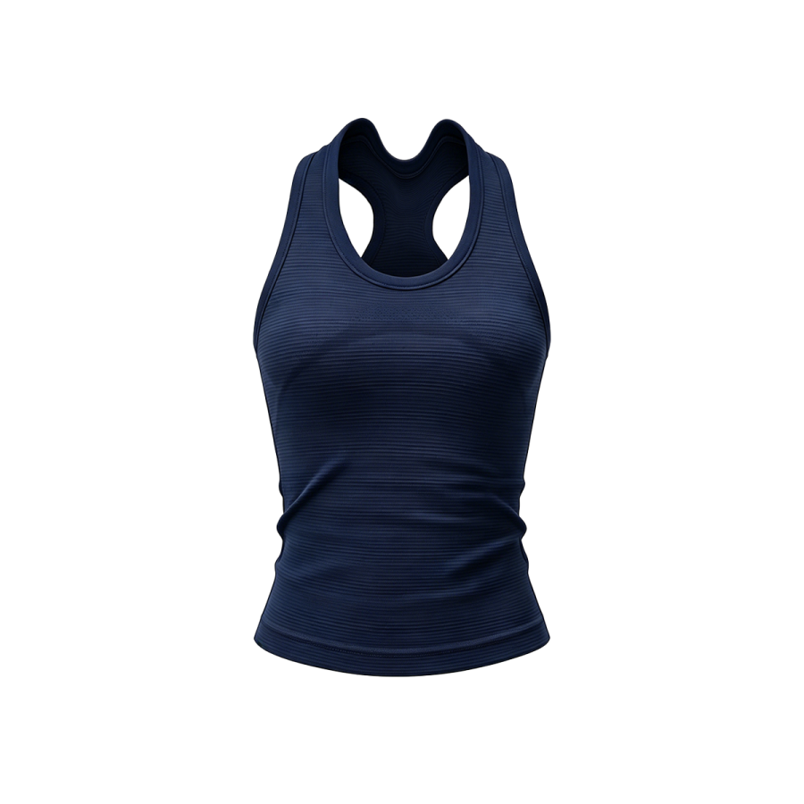 Barbie Sleeveless Sports Shirts Women's Nipped In Waist