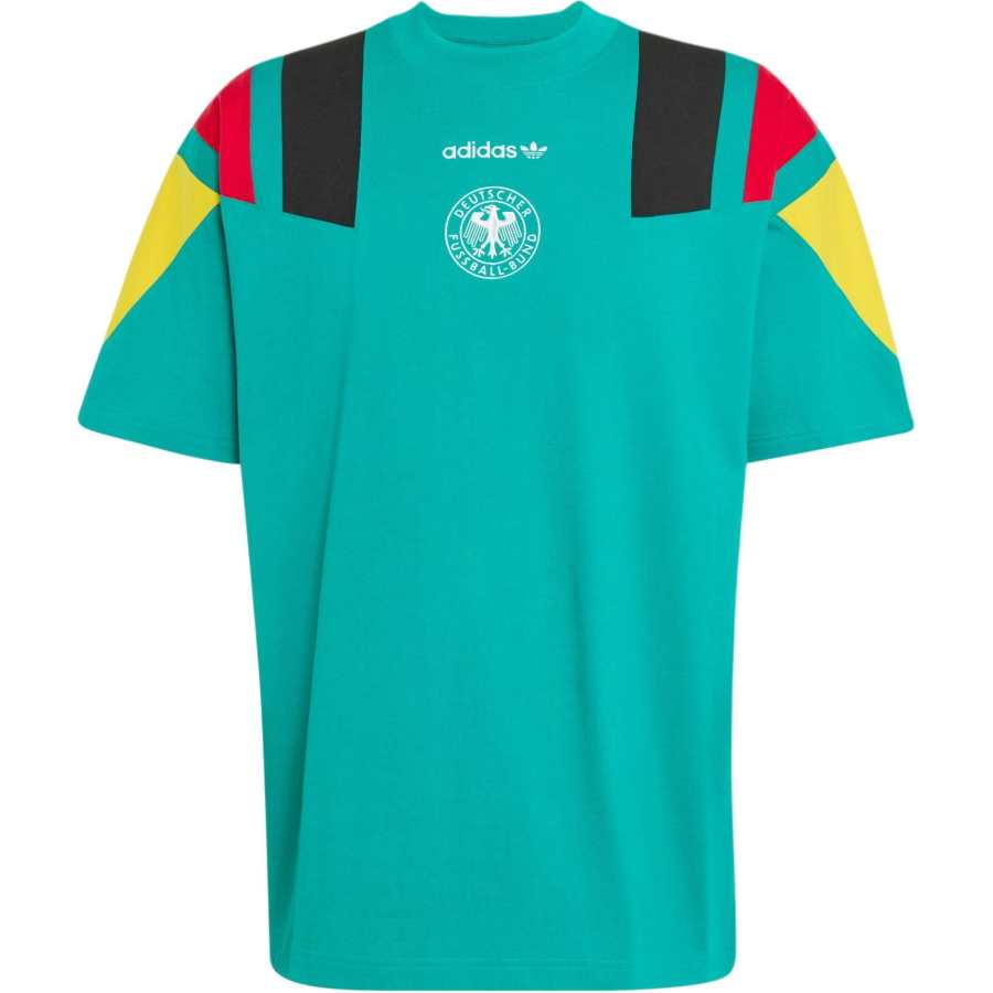 Adidas Originals EQT T Shirts Men's Device Green Crew Neck Moderate