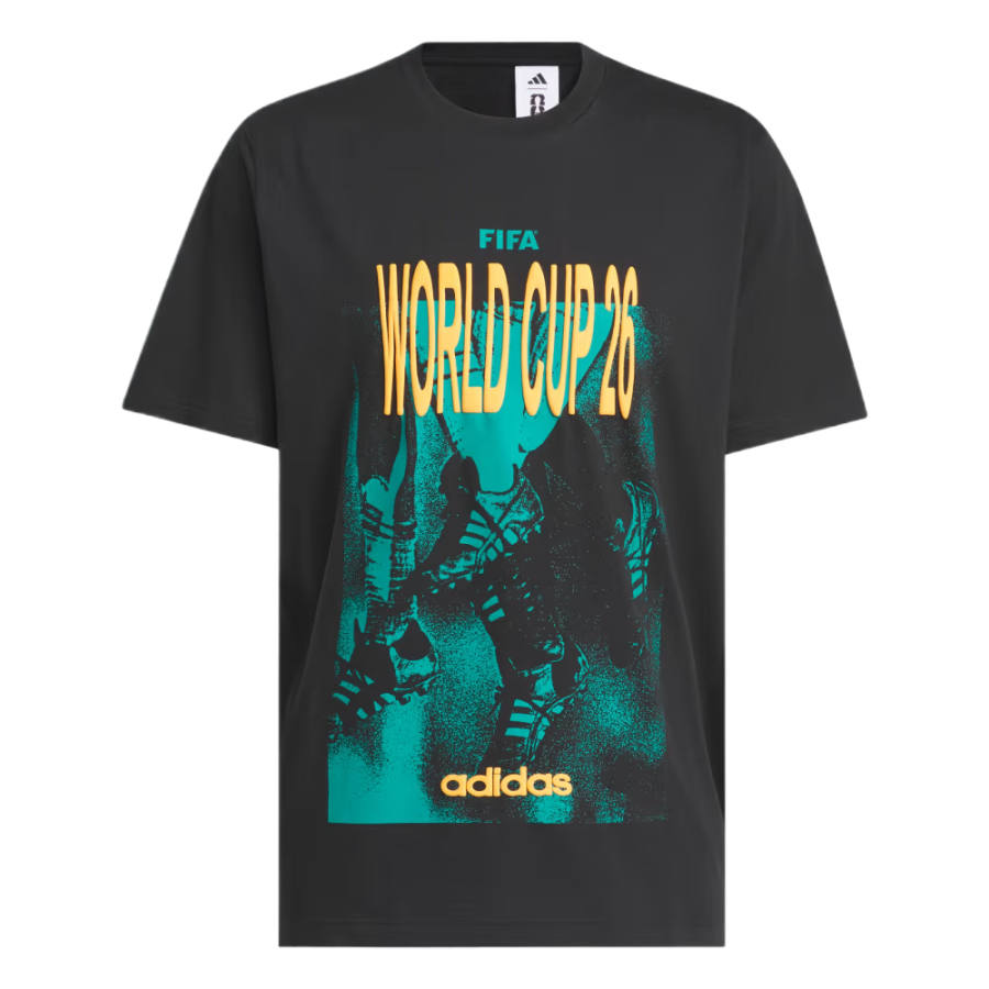Adidas Adidas Soccer Jerseys Men's Black Crew Neck Moderate