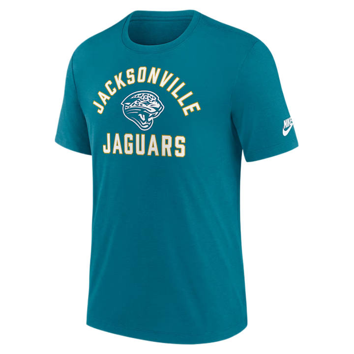 Nike Nike NFL T Shirts Men's Turquoise Crew Neck