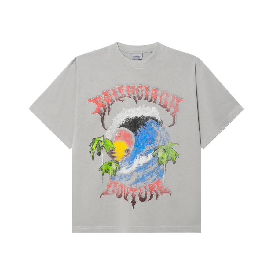 Balenciaga SS26 T Shirt Loose Fit Men's