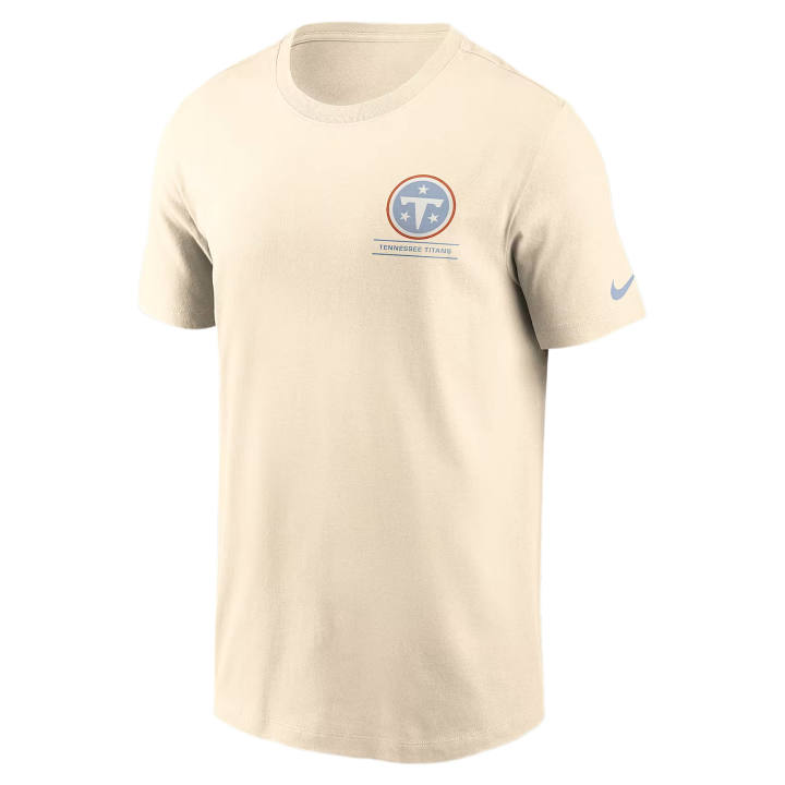 Nike Nike NFL T Shirts Men's Natural Crew Neck Moderate