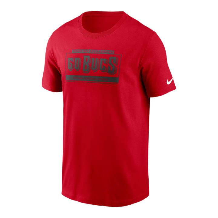 Nike Nike NFL T Shirts Men's Red Crew Neck Moderate