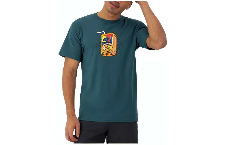 Champion T Shirts Men's Crew Neck Moderate