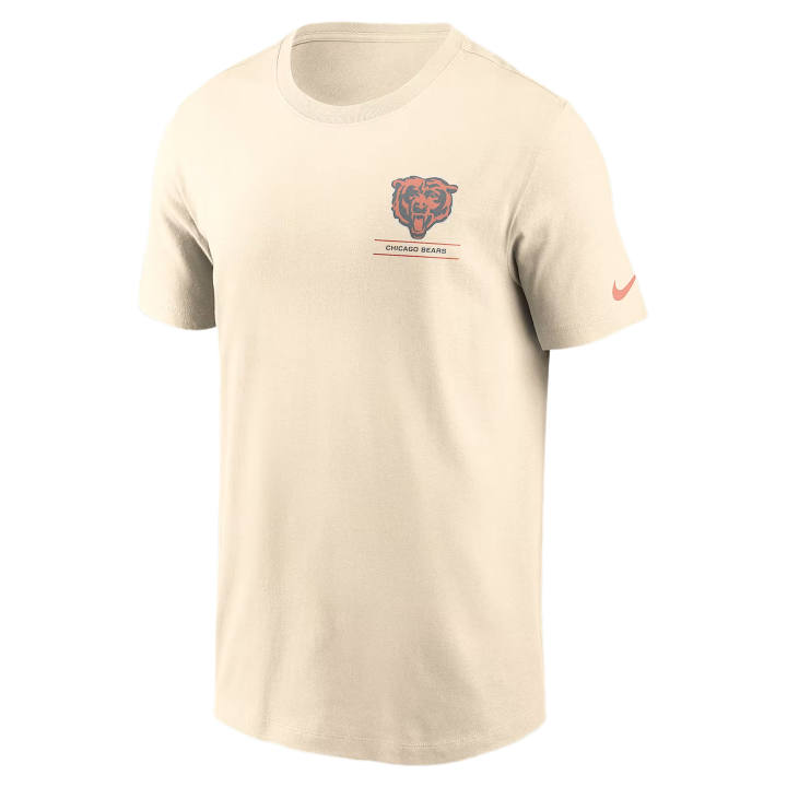 Nike Nike NFL T Shirts Men's Natural Crew Neck Moderate
